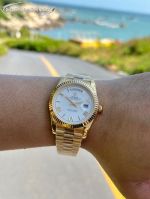 ROLEX Day-date 904L Steel 2836 Automatic Movement 41mm 36mm White Watch